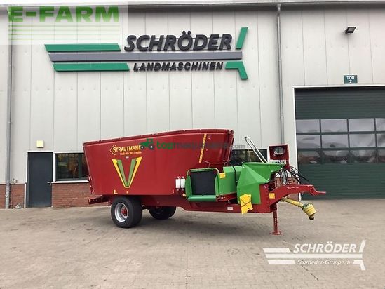 Remolqu esparcidor - Strautmann - verti mix 1801 double
