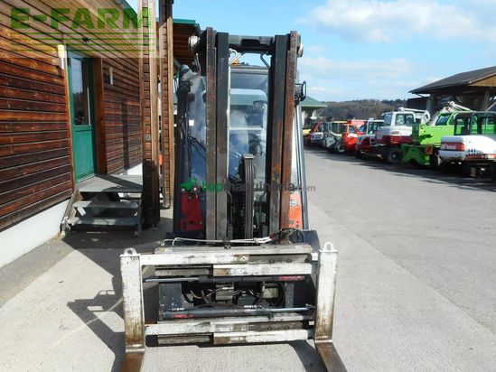 Elevadora - Linde - h35d-01 triplex seitenschieber zinkenverstellung