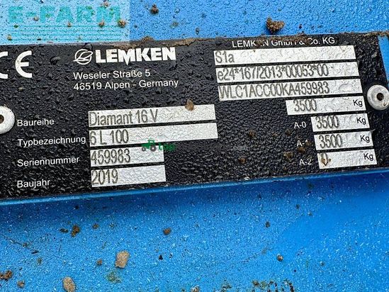 Arado - Lemken - diamant 16