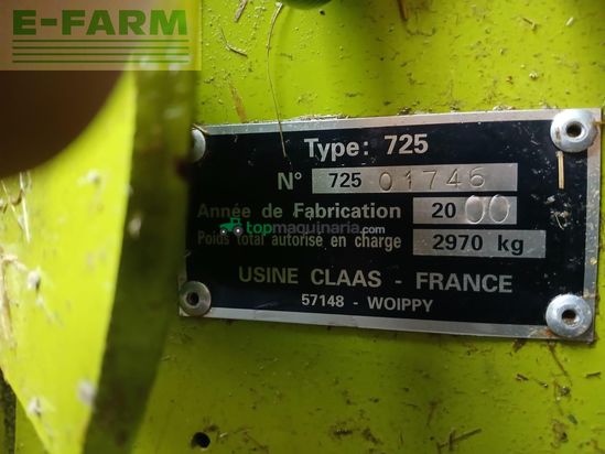 Empacadora gigant - Claas - rollant 255 roto cut