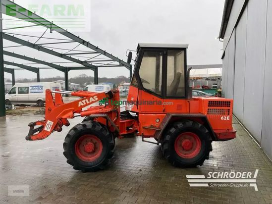 Minicargadora - Atlas - ar 62 e + schaufel + palettengabel
