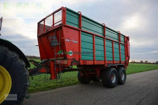 Remolqu agrícola - Kemper - unitrans 18000
