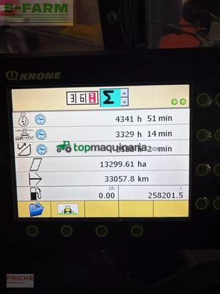 Cosechadora de Cereal - Krone - big x 770