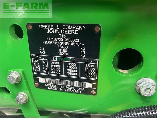 Tractor agrícola - John Deere - 6215r