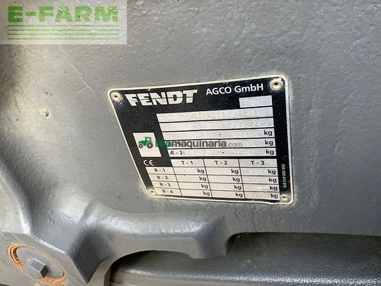 Tractor agrícola - Fendt - 720 profi plus tractor (st26908)