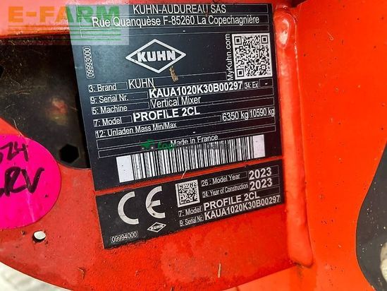 Remolqu esparcidor - Kuhn - profile 30.2 cl