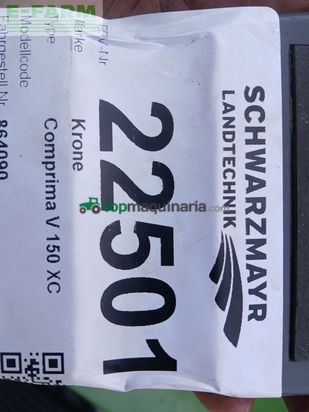 Empacadora gigant - Krone - comprima v150 xc