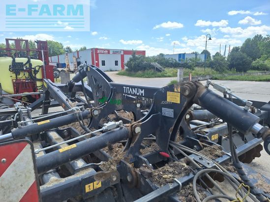 Grada de disco - Agroland - titanium heavy 500 mit fahrwerk