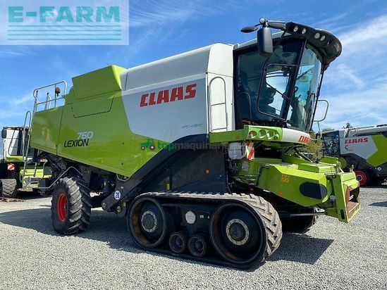 Cosechadora de Cereal - Claas - lexion 760 tt