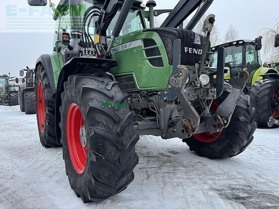 Tractor agrícola - Fendt - 310 vario tms + manip mp-80