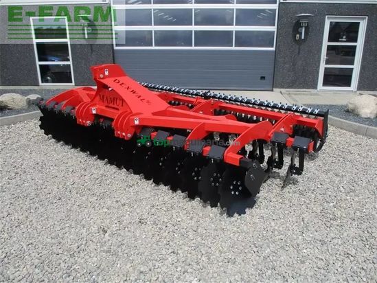 Grada rotativa - Dexwal - 4 m med v-rings pakker og 560mm talerkner