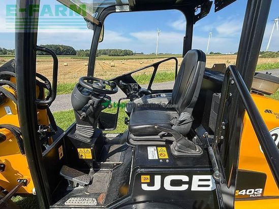 Minicargadora - JCB - 403 plus mit fahrerschutzdach