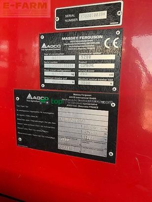 Cosechadora de Cereal - Massey Ferguson - 9280