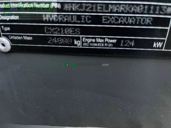 Excavadora - Case IH - cx210 e