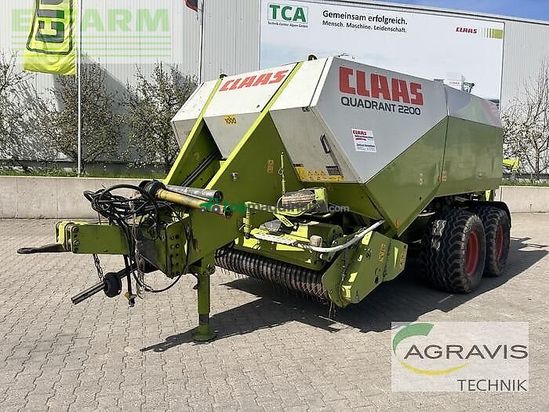 Empacadora gigant - Claas - quadrant 2200 gebr. claas großpackenpresse