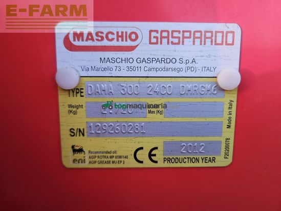 Combinado de siembra - Maschio - dmr 3000 + dama 300