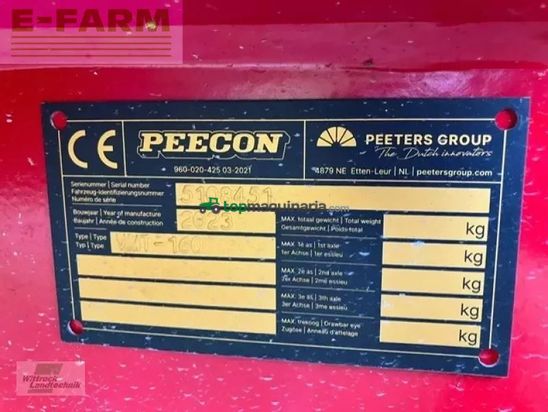 Remolqu esparcidor - Peecon - biga 18 topliner