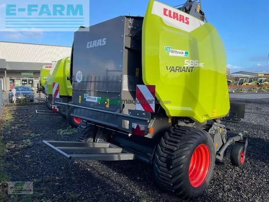 Empacadora gigant - Claas - variant 585 rc