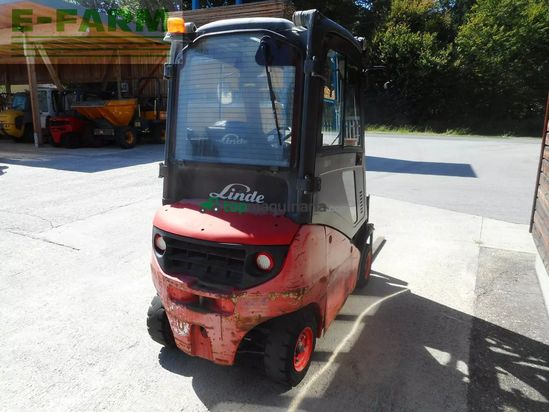 Elevadora - Linde - h16d-01 triplex + ss + kabine