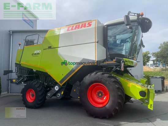 Cosechadora de Cereal - Claas - claas evion 430 + c490 und tw