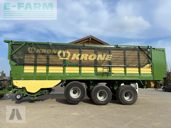 Remolqu agrícola - Krone - zx 560 gd tridem mit dosierwalzen