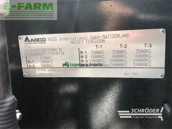 Tractor agrícola - Massey Ferguson - 4709 cab essential