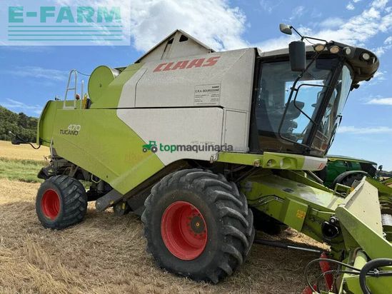 Cosechadora de Cereal - Claas - tucano 470 t4