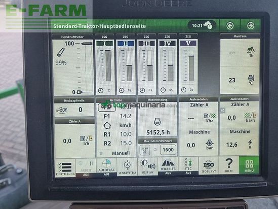 Tractor agrícola - John Deere - 8370rt my18 e23 40