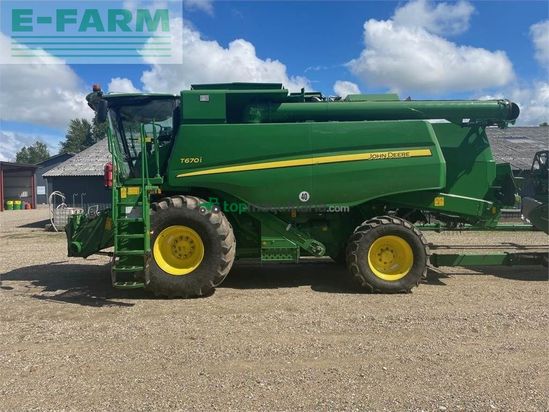 Cosechadora de Cereal - John Deere - t670i