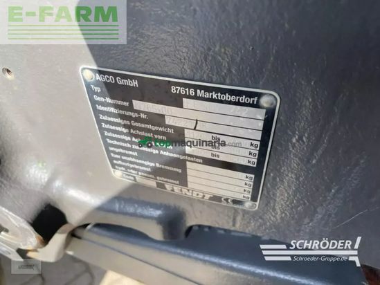Tractor agrícola - Fendt - 722 vario s4 profi plus
