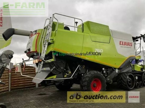 Cosechadora de Cereal - Claas - lexion 760 tt terra trac