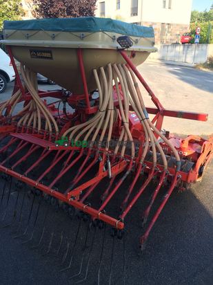 Equipo de Siembra- Grada rotativa Kuhn HR3503+ Sembradora AGUIRRE 
