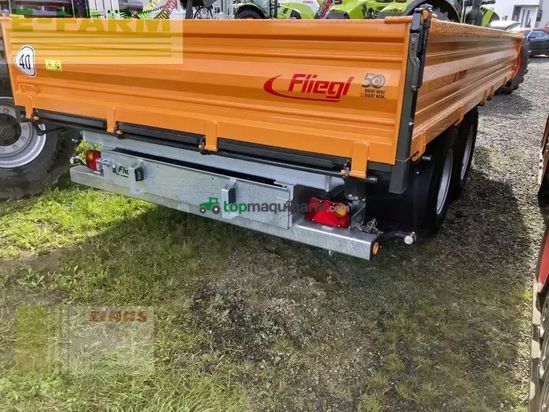 Volquet - Fliegl - tsk 130 tieflade-ausführung