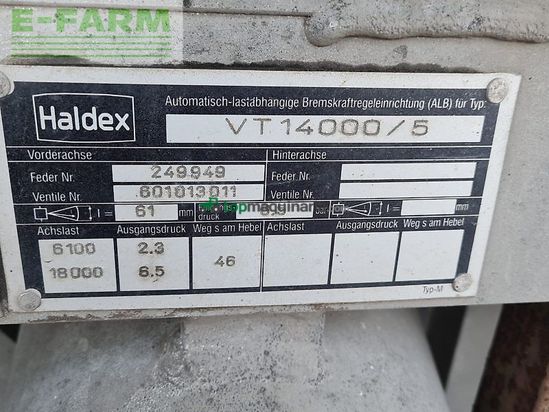 Cuba de purin - garant Kotte - vt 14000