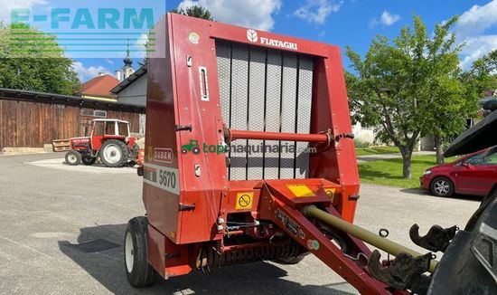Empacadora gigant - Fiat - hesston 5670