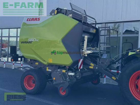 Empacadora gigant - Claas - variant 560 rc trend
