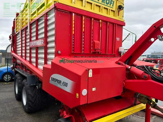Remolqu agrícola - Pöttinger - ladewagen europrofi 4500d
