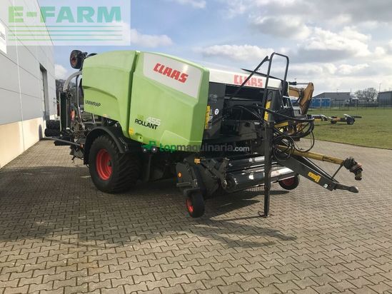Empacadora gigant - Claas - rolland 455 uniwrap