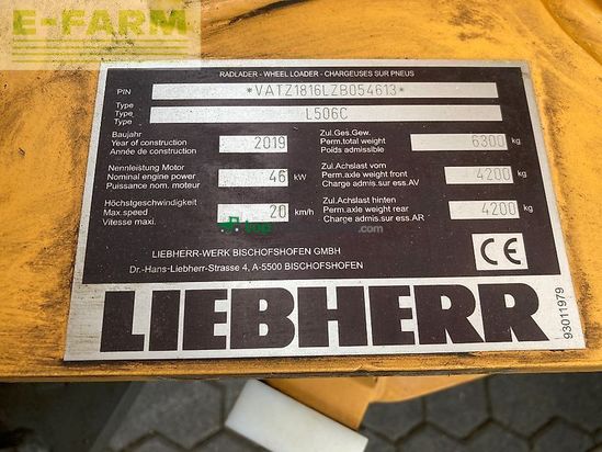Minicargadora - Liebherr - 506 compact **jahresendralley**