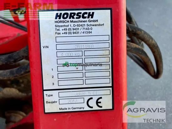 Grada de disco - Horsch - joker 5 ct
