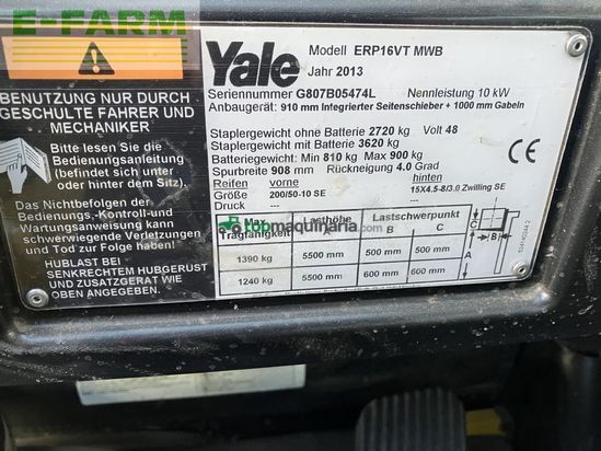 Elevadora - Yale - erp 16vt - ist zustand