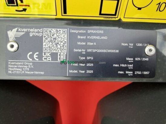 Atomizador - Vicon - ixter a12 - 15m gestänge