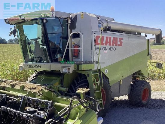 Cosechadora de Cereal - Claas - lexion 470 evolution