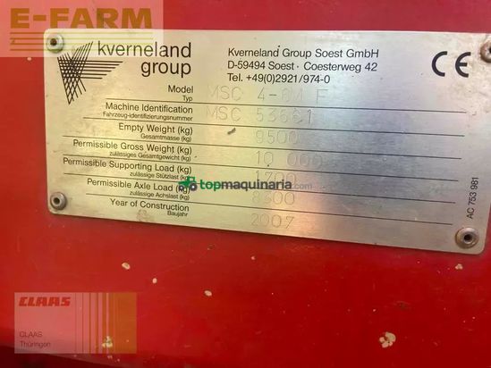 Sembradora - Kverneland - msc 4-6 m f