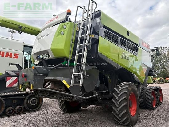 Cosechadora de Cereal - Claas - lexion 8700 terra trac