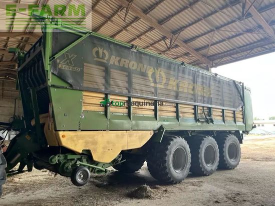 Remolqu agrícola - Krone - zx 560 gd