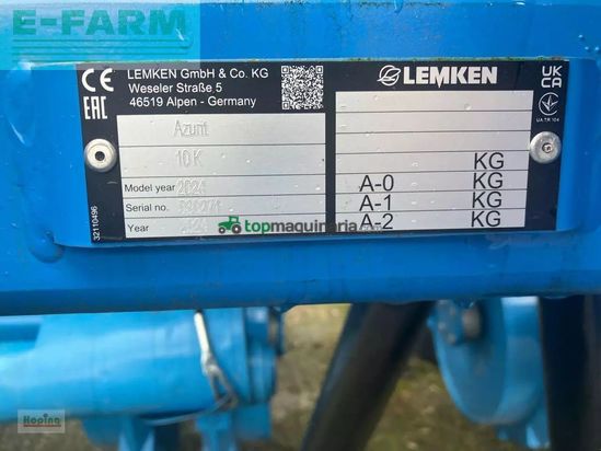 Sembradora - Lemken - azurit 10 k6