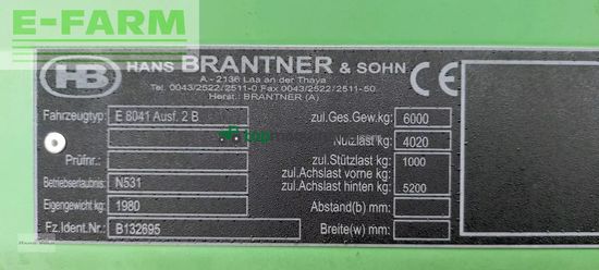 Volquet - Brantner - e 6040