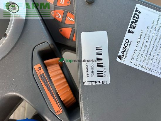 Tractor agrícola - Fendt - 724 scr, profi plus, fh,fzw,fl