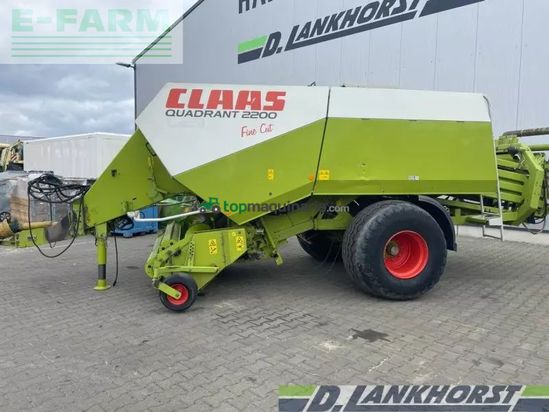 Empacadora gigant - Claas - quadrant 2200 fc